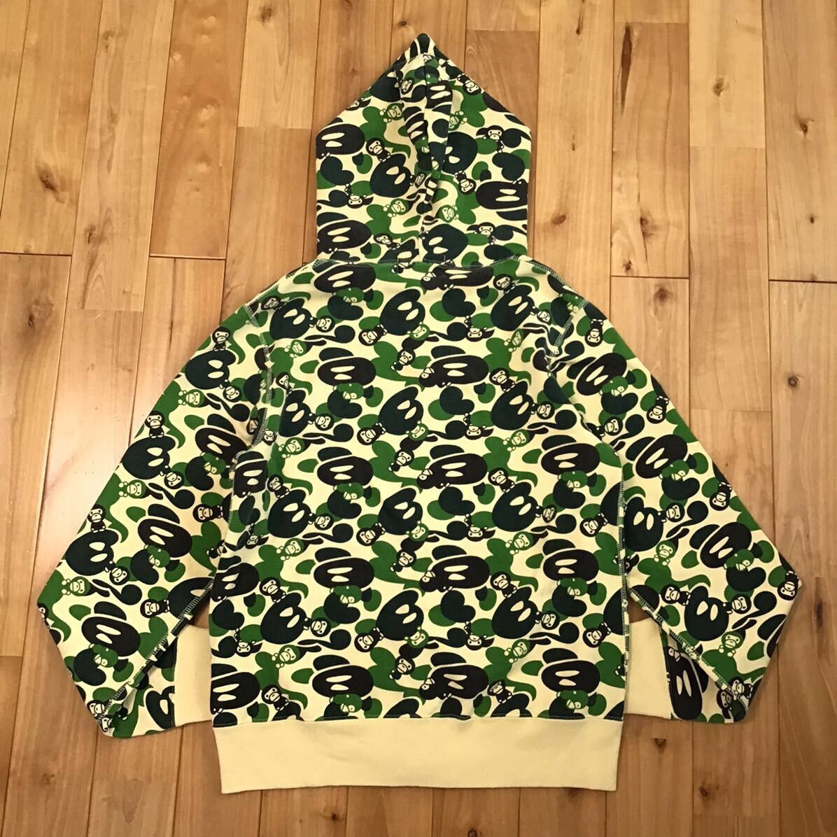 Bape × Nigo BAPE Milo camo green full zip hoodie a bathing ape NIGO Size US S / EU 44-46 / 1 - 2 Thumbnail