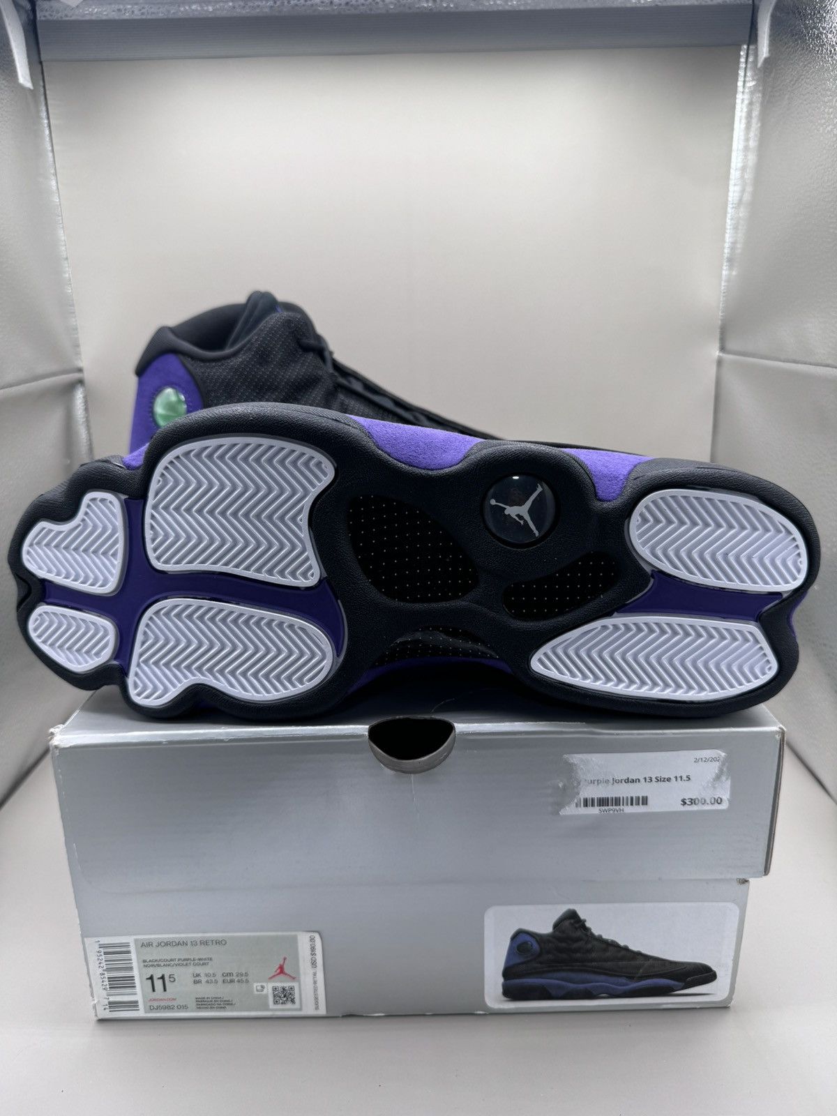 Jordan Brand Jordan 13 Court Purple Size 11.5 DS OG ALL Size US 11.5 / EU 44-45 - 2 Thumbnail