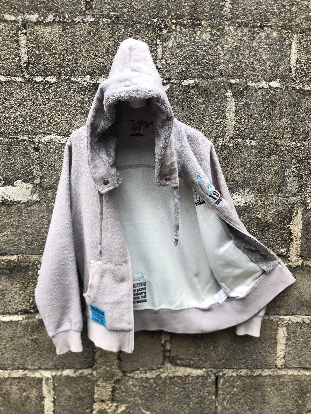 Gotcha ⚡️Surf Style Vintage Gotcha Fleece Hooded Sweater Size US M / EU 48-50 / 2 - 10 Thumbnail