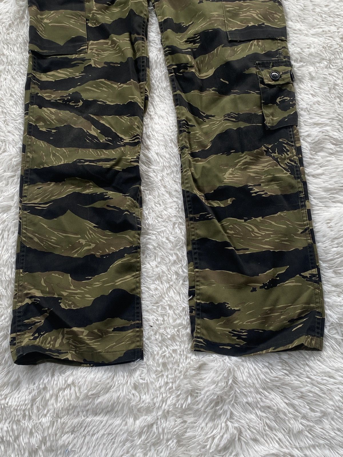 Vintage 💥BINDING NOW💥Vintage N.S Division Cargo Pant Tiger Stripe Size US 34 / EU 50 - 6 Thumbnail