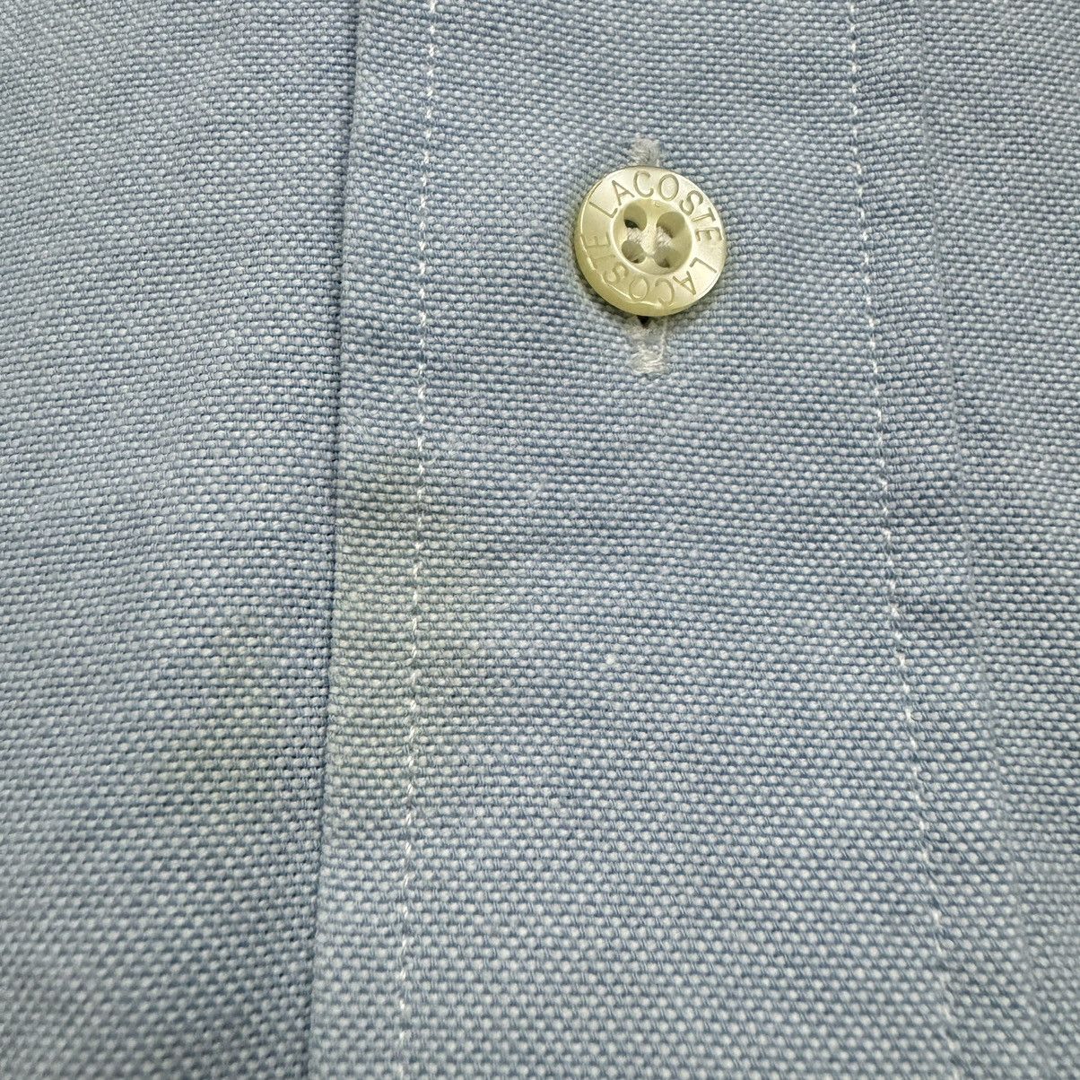 Lacoste Vintage Lacoste Short Sleeve Button Up Classy Shirt Size US XL / EU 56 / 4 - 9 Thumbnail