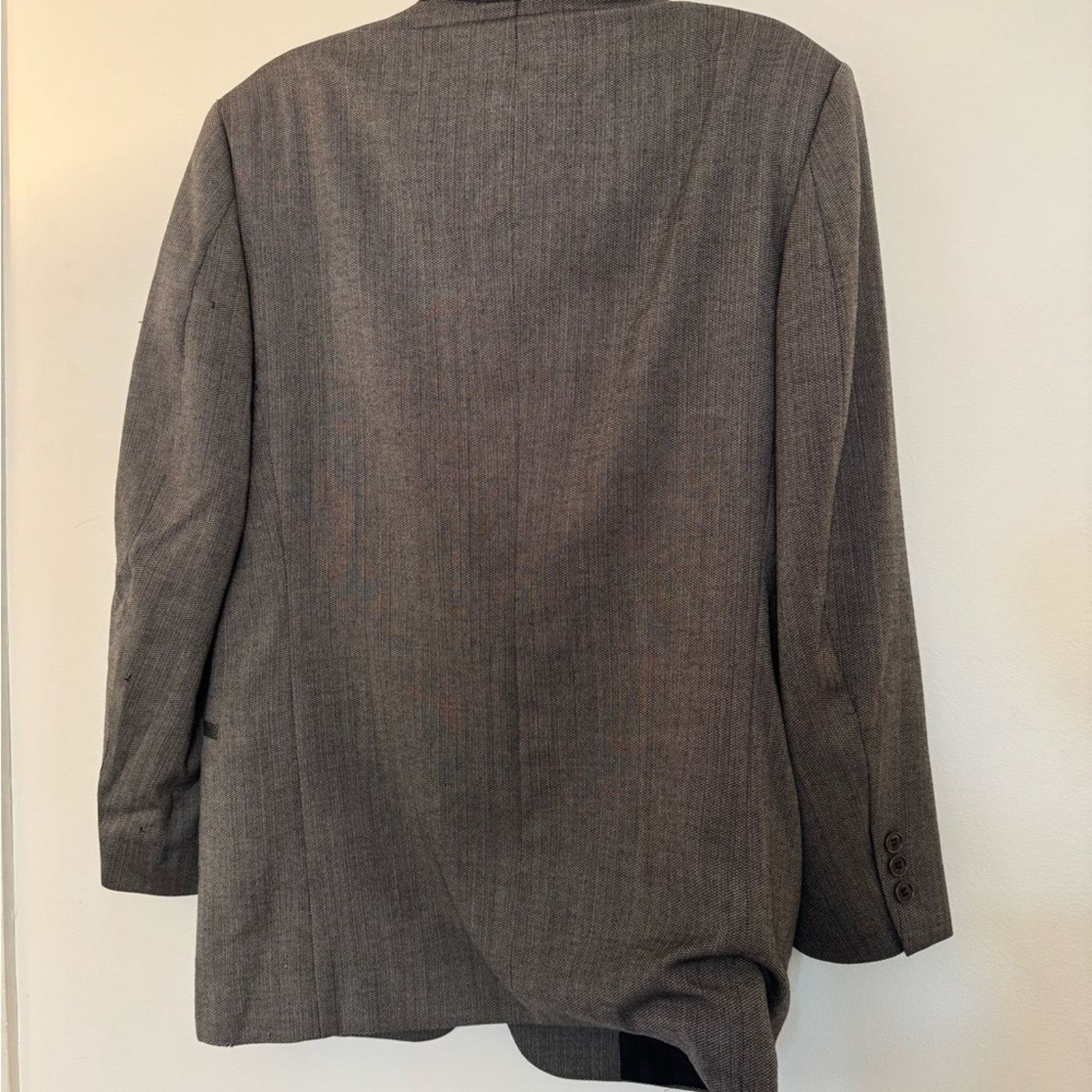 Pierre Cardin Pierre Cardin Charcoal Blazer Size 44R - 4 Thumbnail