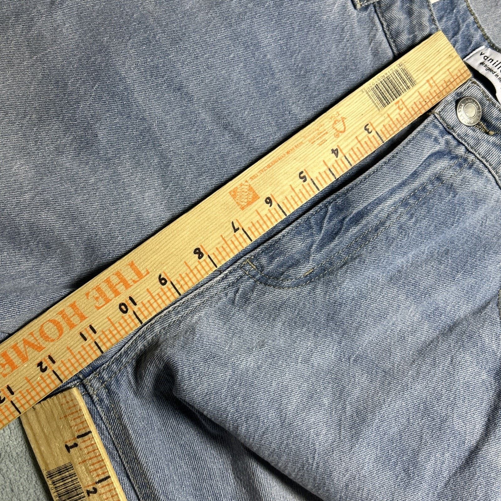 JNCO Patchwork Beyond Baggy Jeans Womens 11 - 32x30 Wide Hamilton Size 32" / US 10 / IT 46 - 11 Thumbnail