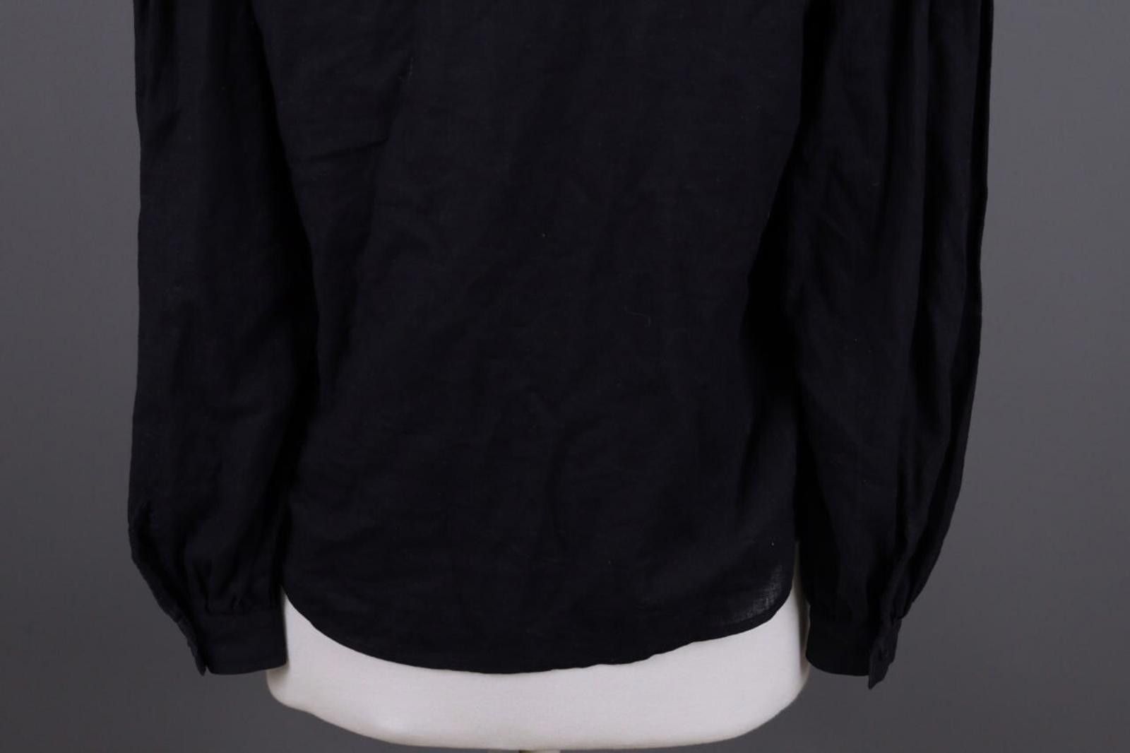 Christian Dior Monsieur Mondi Black Linen Full Zip Lagenlook Jacket Size 38 Size M / US 6-8 / IT 42-44 - 7 Thumbnail