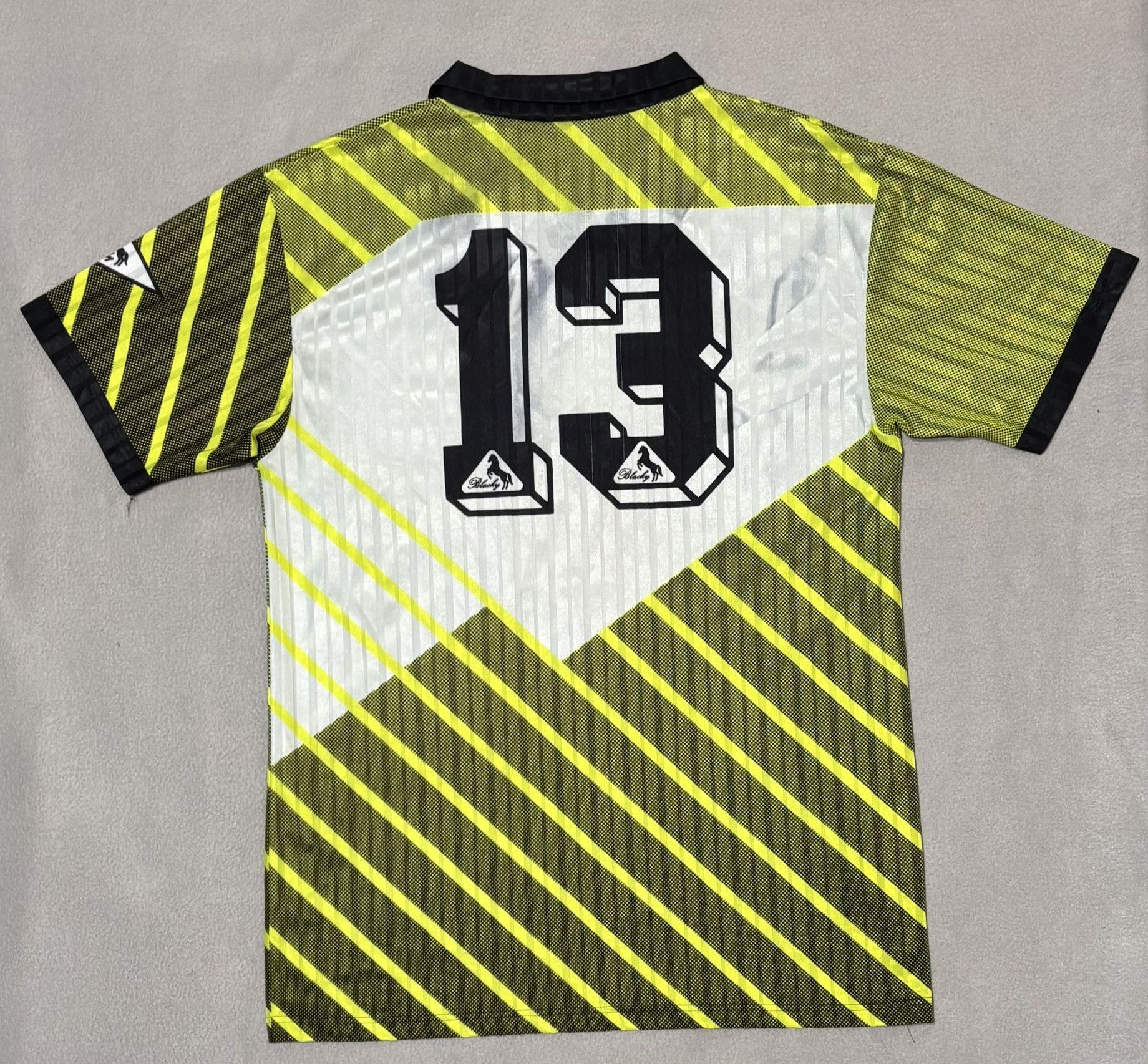 Vintage Blacky #13 Switzerland Football Shirt Size L Size US L / EU 52-54 / 3 - 11 Thumbnail