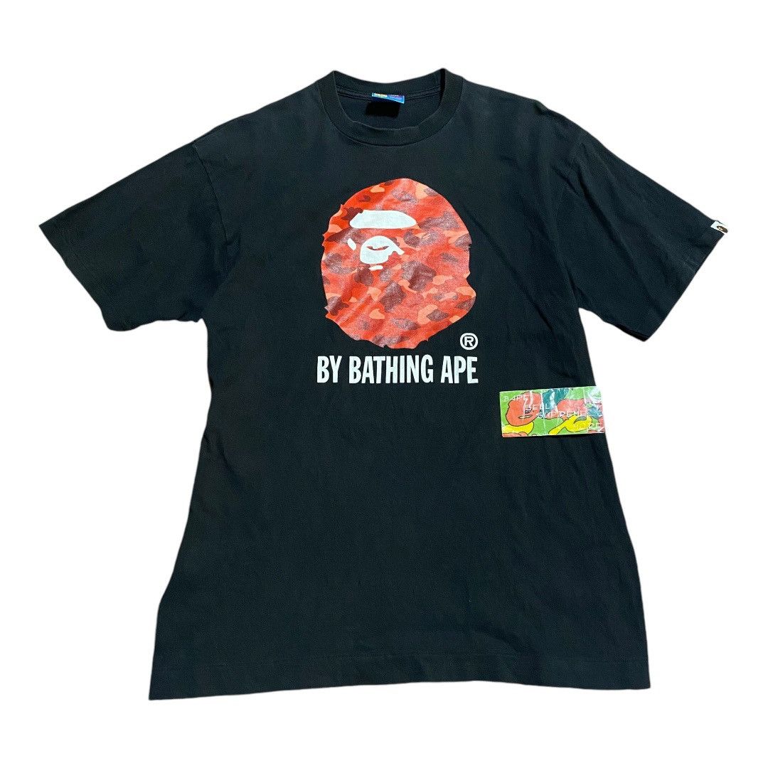 Bape BAPE APE HEAD black TEE Size US M / EU 48-50 / 2 - 1 Thumbnail