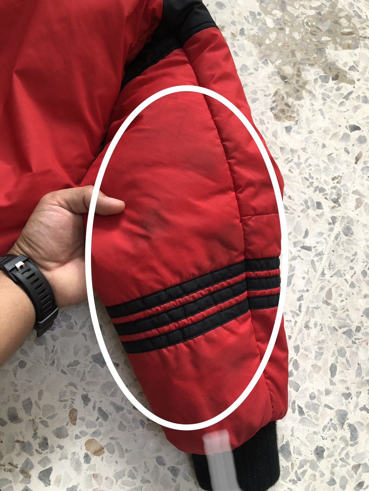 Adidas Rare❗️Vintage 90s Adidas Small Logo Puffer Bomber Jacket Size US M / EU 48-50 / 2 - 17 Thumbnail