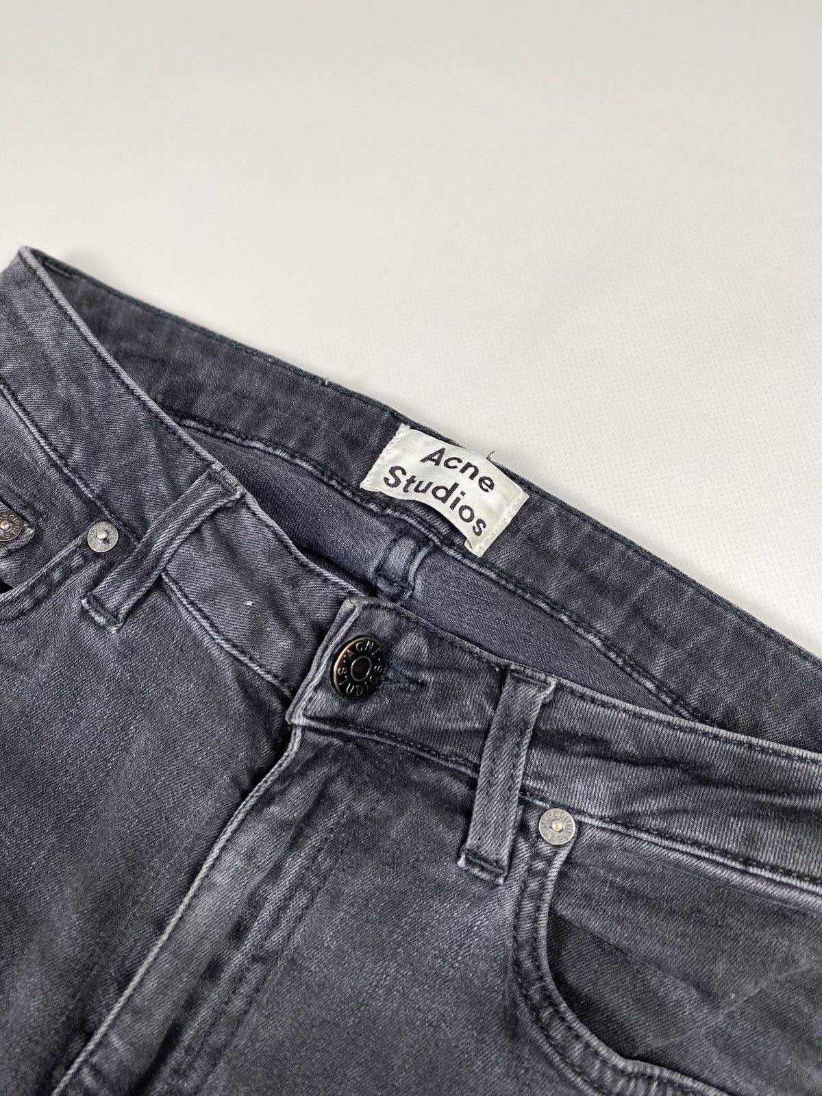 Acne Studios Acne Studios Flex Used Black ladies jeans size 26 / 32 Size 26" / US 2 / IT 38 - 13 Thumbnail
