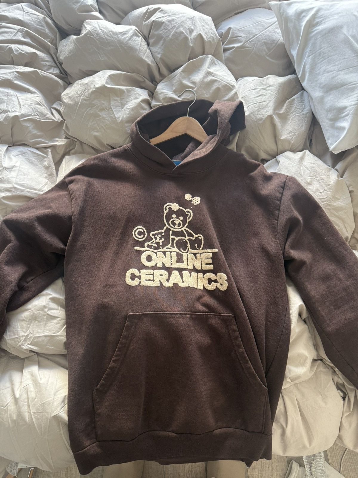 Online Ceramics Teddy Bear Logo 14oz Fleece Hoodie Size US L / EU 52-54 / 3 - 1 Thumbnail