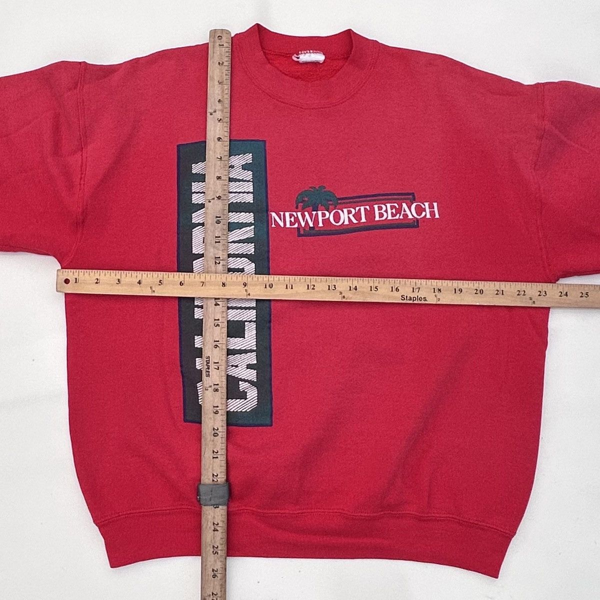 Vintage 80’s Newport Beach California Crewneck Sweatshirt Men’s L Size US L / EU 52-54 / 3 - 3 Thumbnail