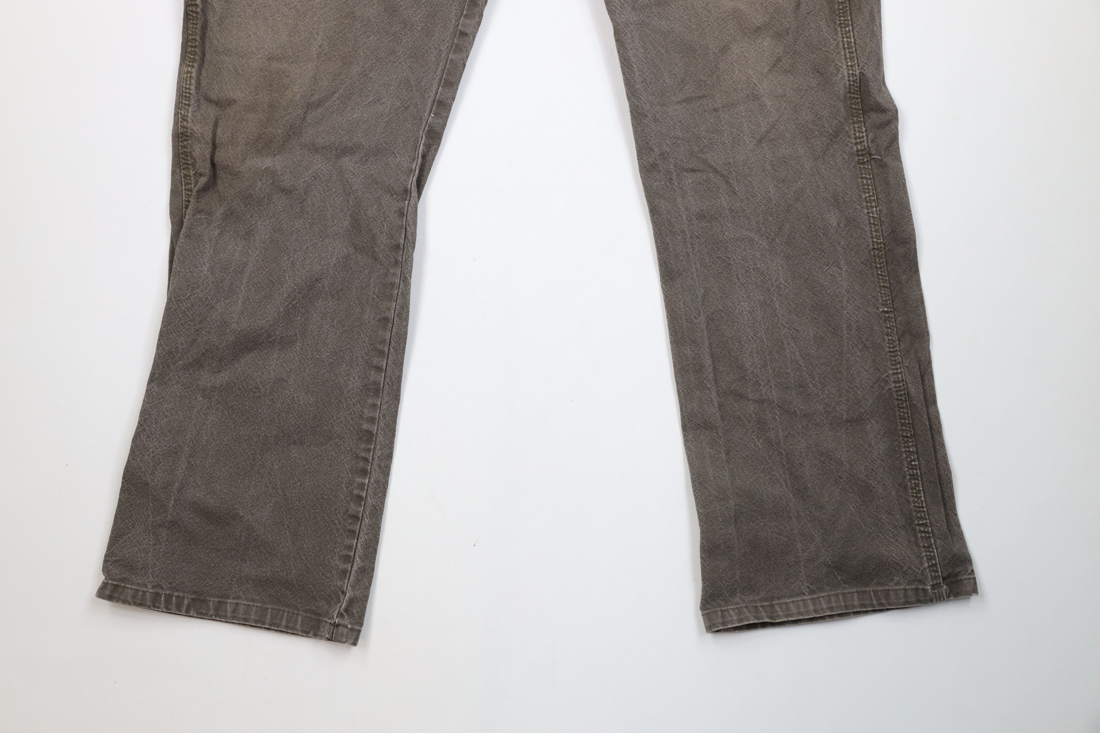Dickies Vintage Dickies Spell Canvas Wide Leg Dungaree Pants Breen Size US 40 / EU 56 - 4 Thumbnail