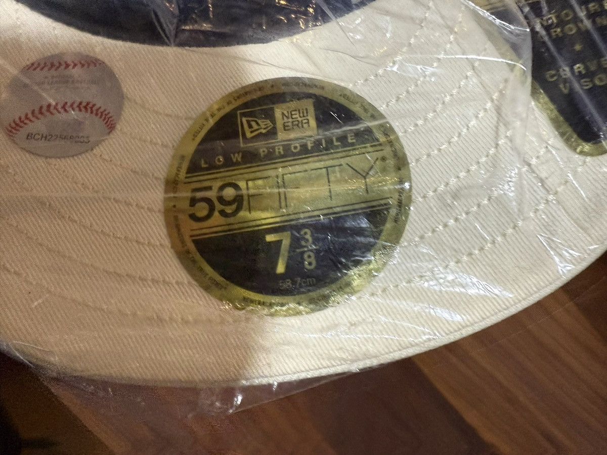 Kith × New Era Kith Kin Brim Low Pro Fitted Cap NY Mets Baseball Hat 7 3/8 Size ONE SIZE - 8 Thumbnail