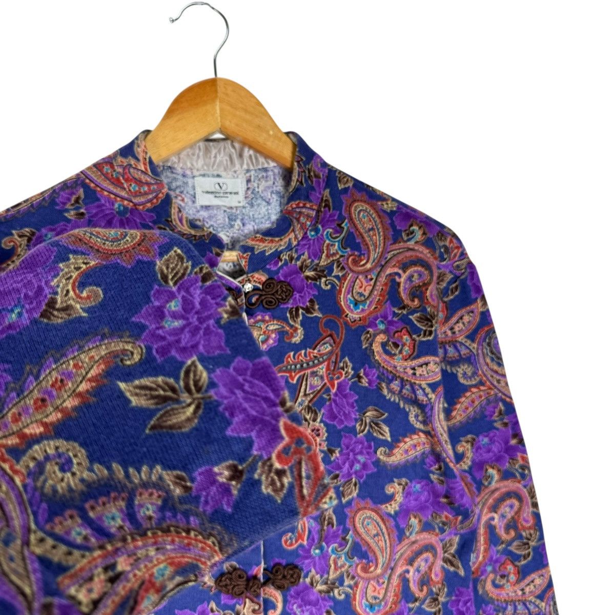 Valentino ☀️VALENTINO GARAVANI BODYWEAR PAISLEY JACKET Size M / US 6-8 / IT 42-44 - 7 Thumbnail