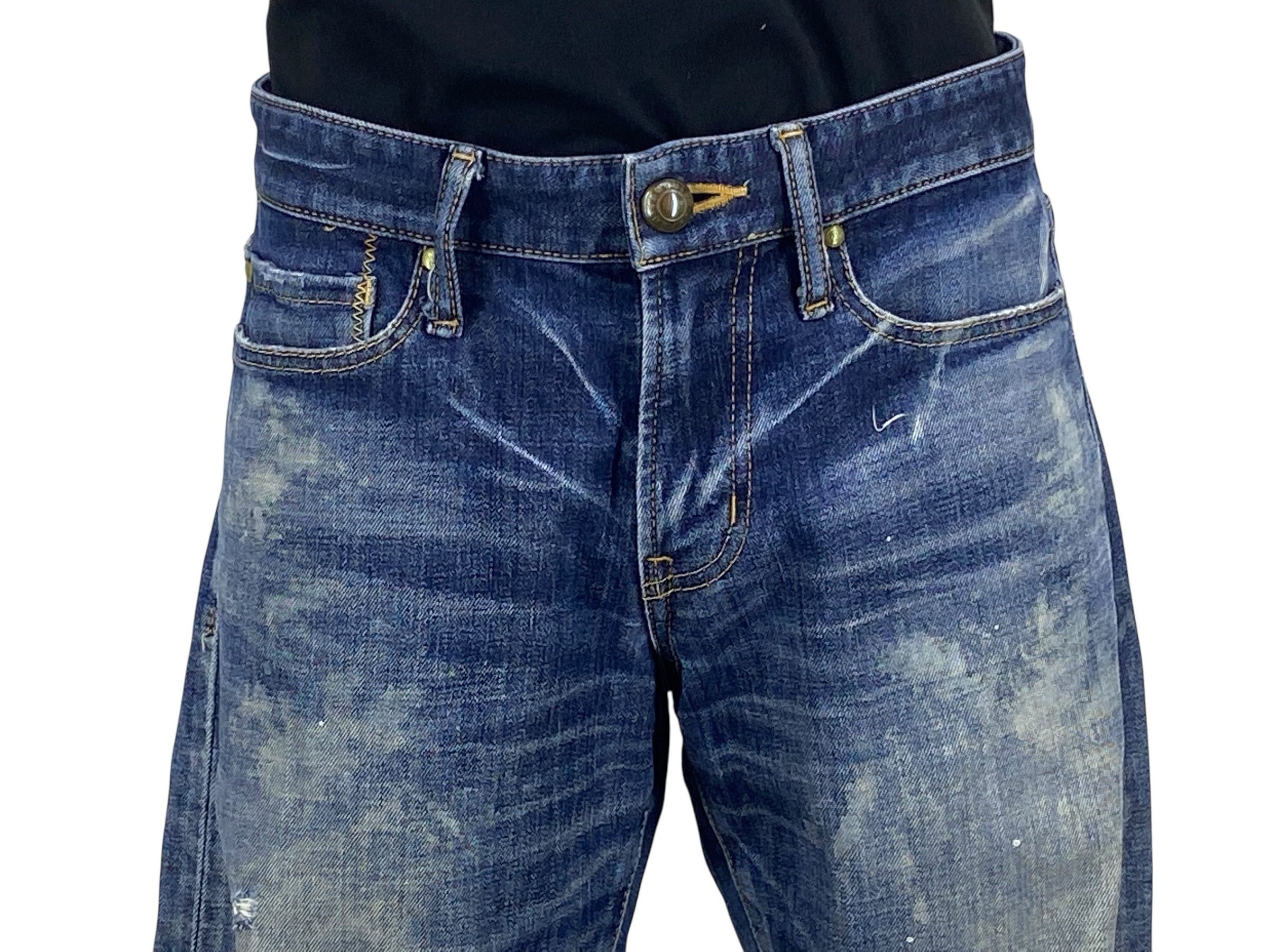 Vanquish Vanquish Denim Jeans Japanese Distressed Jeans Pants Size US 28 / EU 44 - 3 Thumbnail