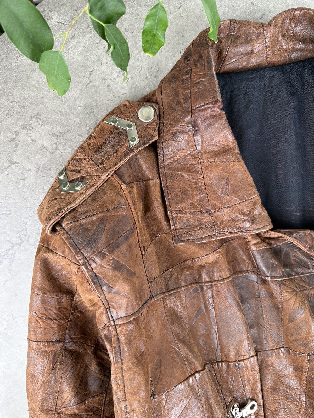 Japanese Brand Vintage Jacket With Belt Size M / US 6-8 / IT 42-44 - 2 Thumbnail