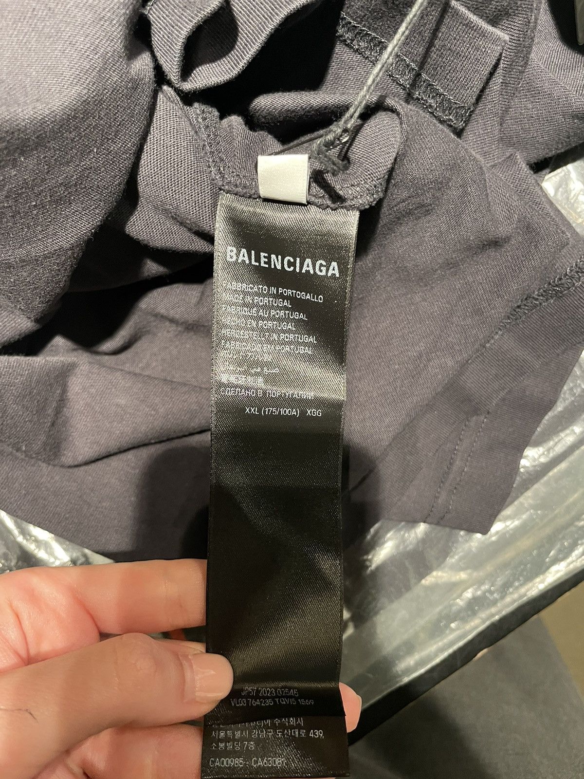 Balenciaga Logo T-shirt in black Size US XXL / EU 58 / 5 - 8 Thumbnail