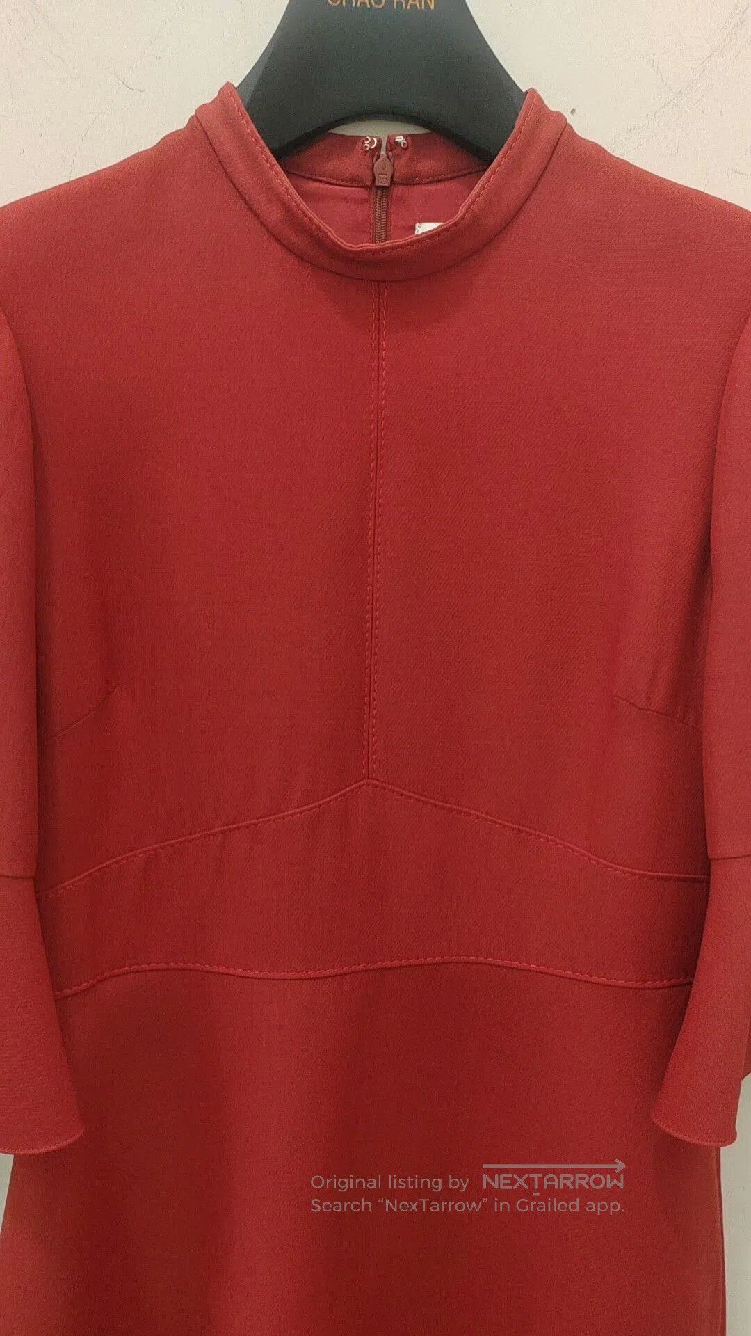 Valentino Valentino Red Midi Dress Size 44. Size US XL / EU 56 / 4 - 3 Thumbnail