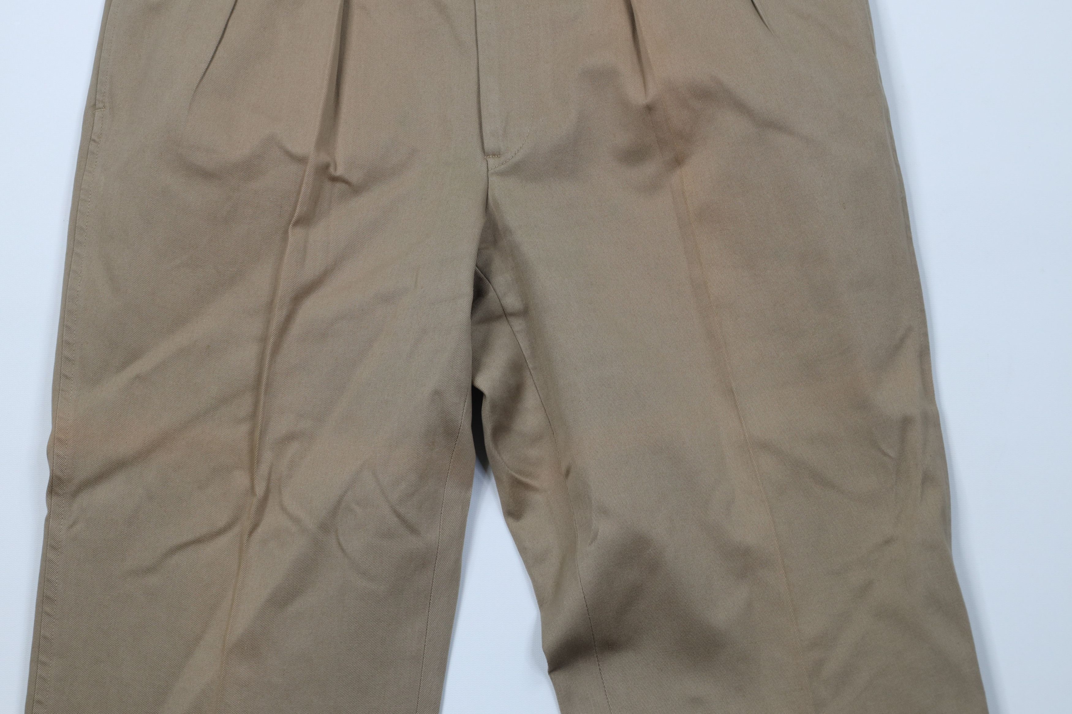Lands' End Vintage 70s Lands End Heavy Wide Leg Chino Pants Cotton USA Size US 36 / EU 52 - 3 Thumbnail