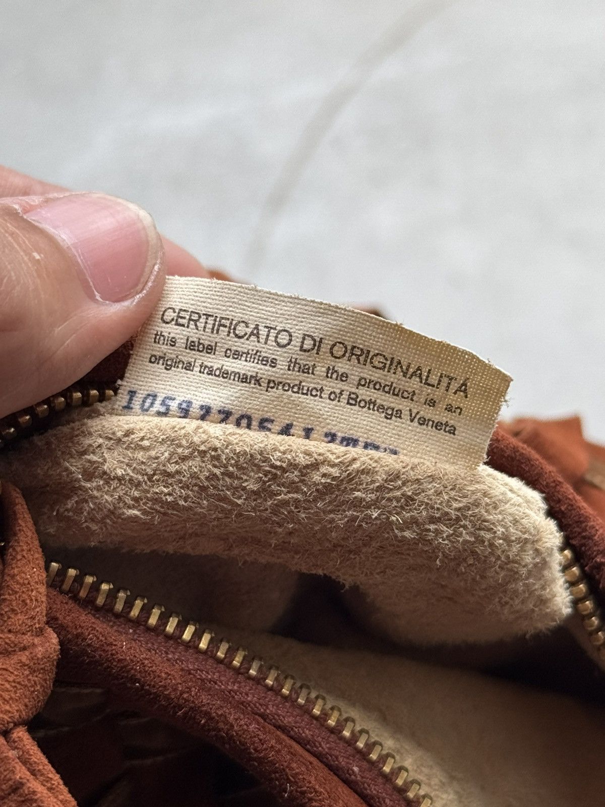 Bottega Veneta Bottega Veneta Fringe Hobo Intrecciato Suede and Velvet Mini Size ONE SIZE - 18 Thumbnail