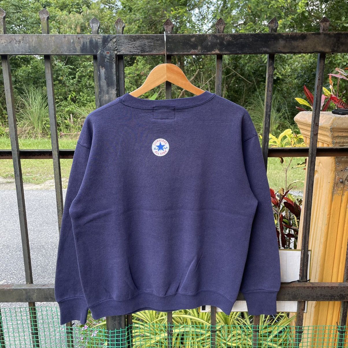 Converse 🔥Vintage 1993 Converse Big Clock Logo Sweatshirts Size US M / EU 48-50 / 2 - 2 Thumbnail