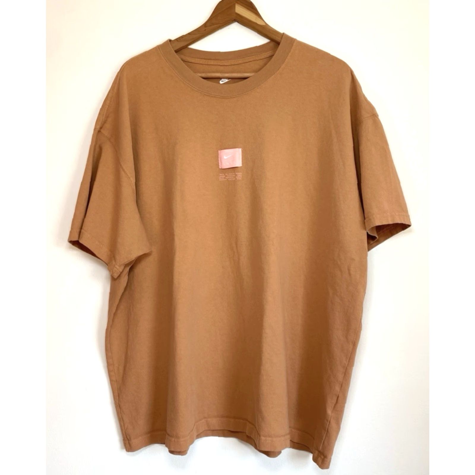Nike Nike Sportswear Max90 T-Shirt Mens 2XL Amber Brown Crew Neck Short Sleeve Logo 100% Cotton Relaxed Fit Vintage Object? Size US XXL / EU 58 / 5 - 3 Thumbnail