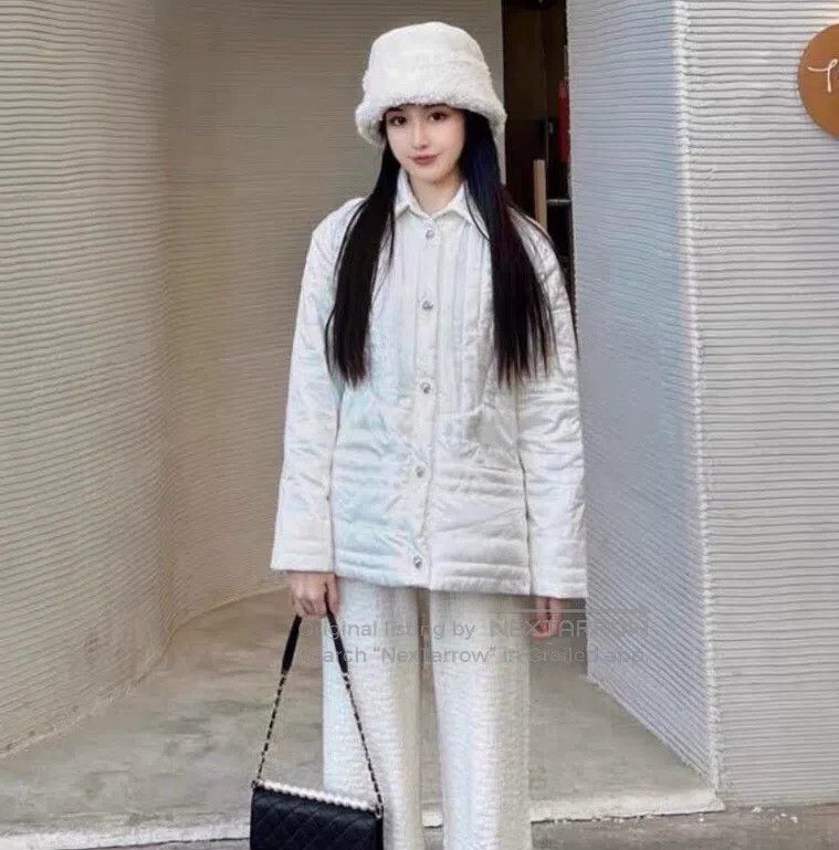 Chanel Chanel Snow series white lapel single-breasted long-sleeve Size XS / US 0-2 / IT 36-38 - 9 Thumbnail