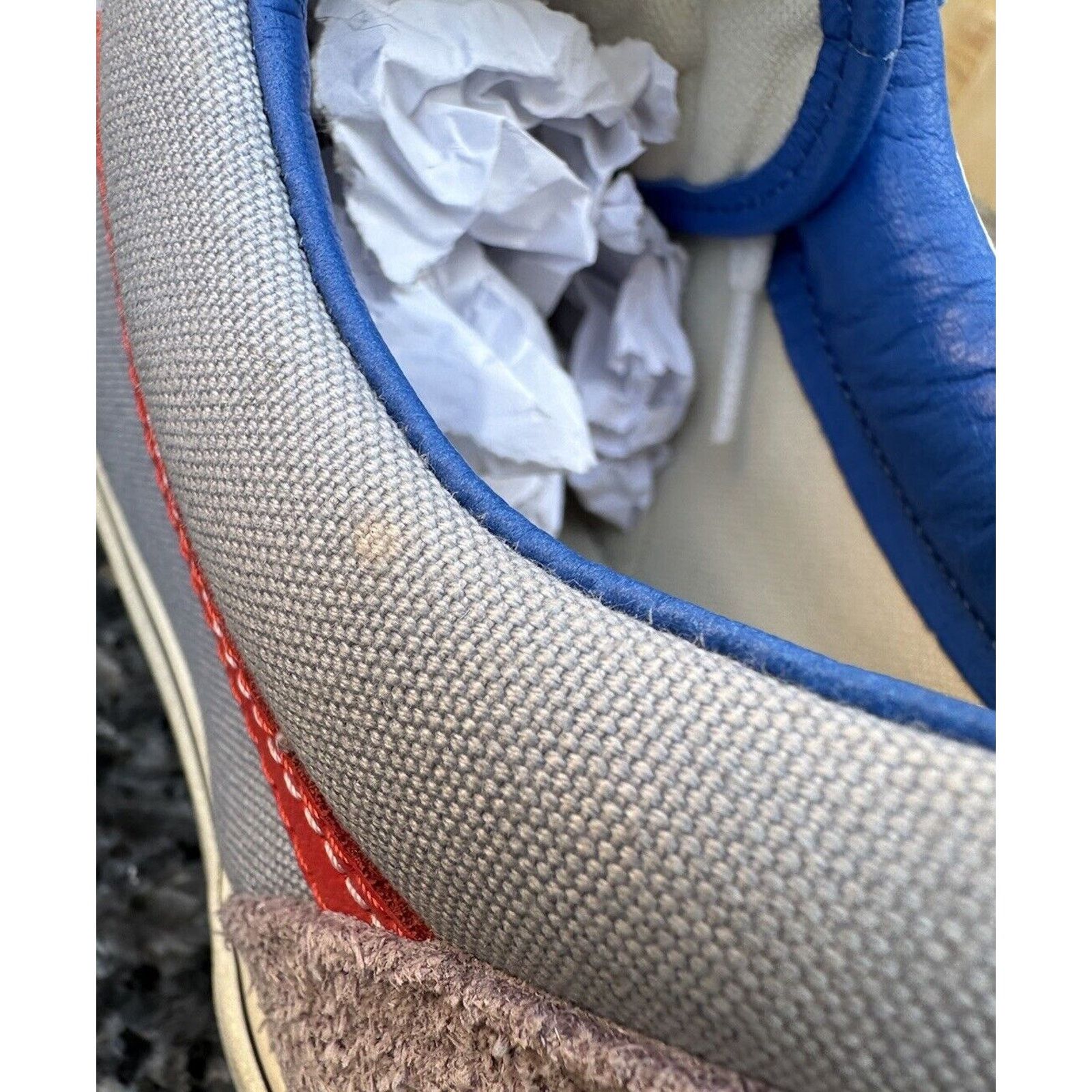Vans Vans OG Old Skool LXGym Standard Dusty Blue Sneakers 12 Size US 12 / EU 45 - 6 Thumbnail