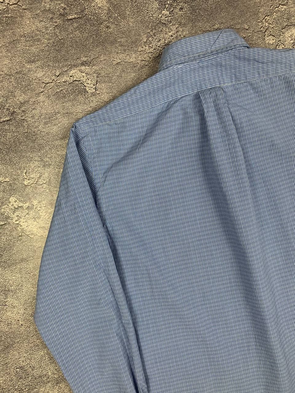 Polo Ralph Lauren Polo Ralph Lauren Men's Blue Check Shirt Button Down Size US L / EU 52-54 / 3 - 13 Thumbnail