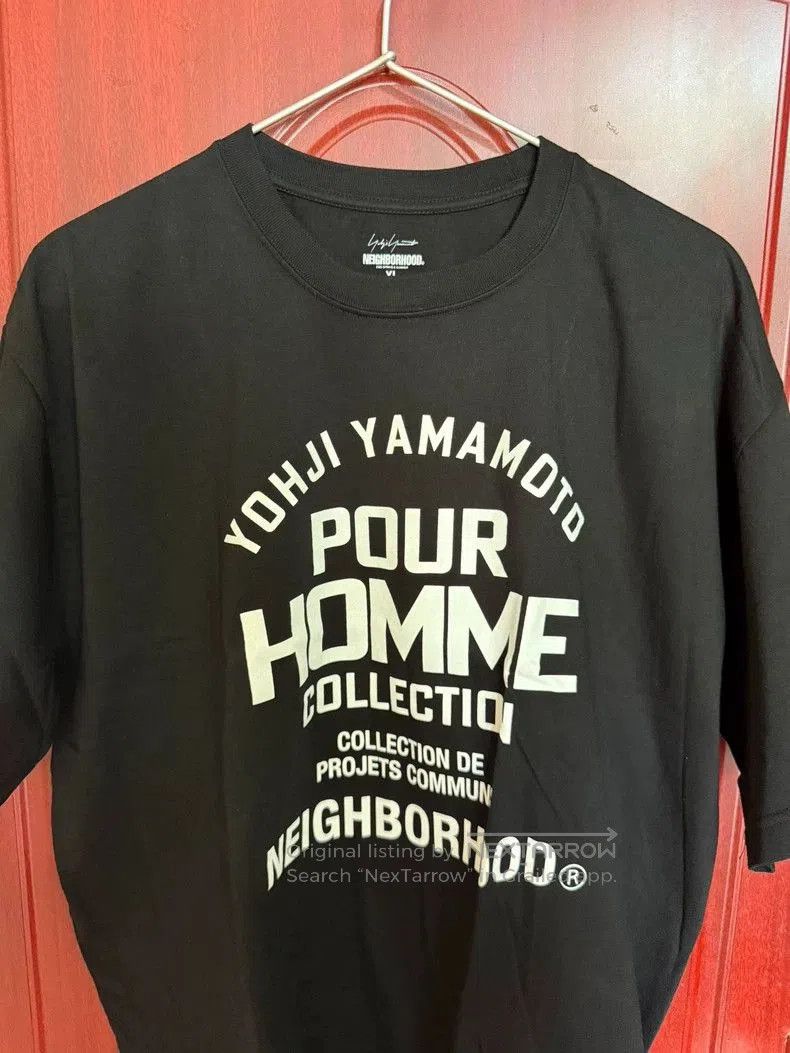Yohji Yamamoto Yohji Yamamoto Collaboration Short Sleeve Tee Size US L / EU 52-54 / 3 - 2 Thumbnail