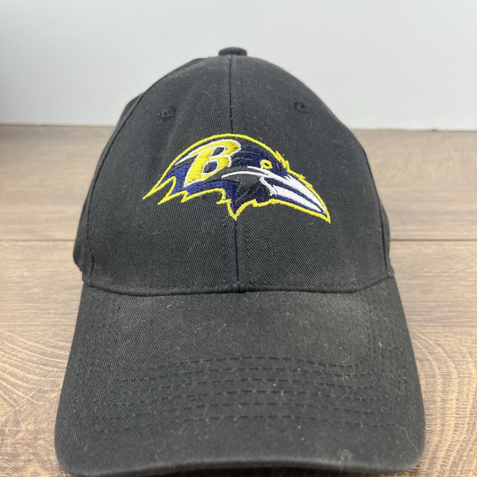 Reebok Baltimore Ravens Reebok Hat Black Cap Hat Ravens Adjustable Size ONE SIZE - 6 Thumbnail