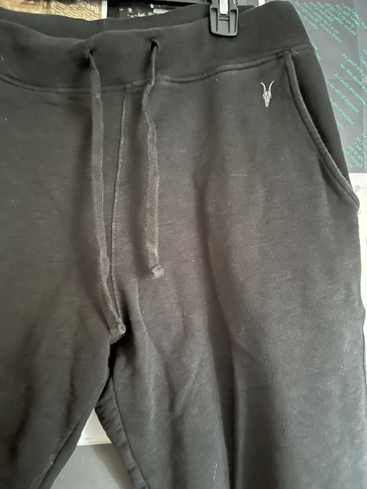 Allsaints Allsaints Sweatpants Black Size US 34 / EU 50 - 1 Thumbnail