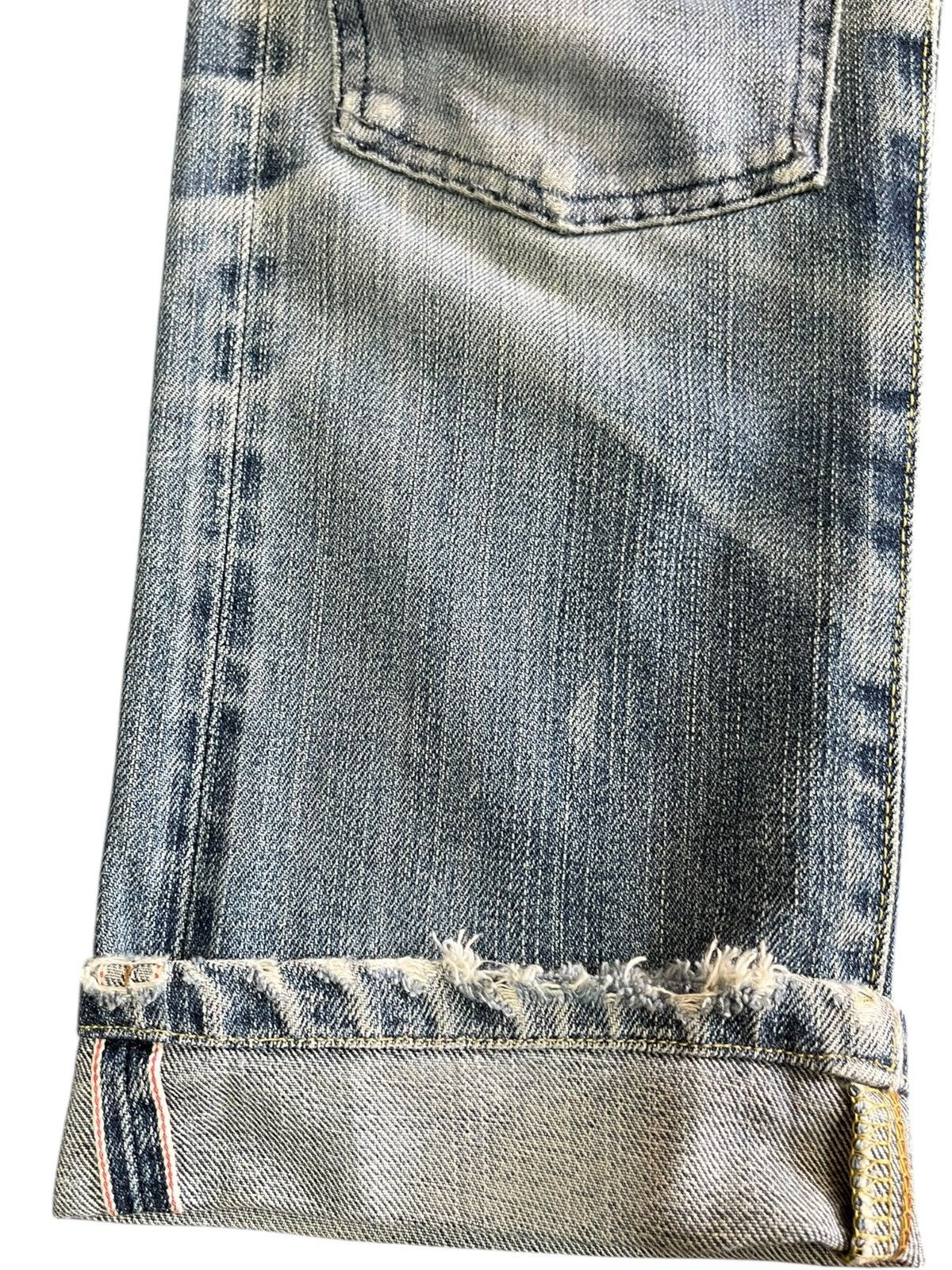 Jun Takahashi × Uniqlo Vintage Uniqlo S002 Selvedge Pocket Patchwork Denim Size US 28 / EU 44 - 4 Thumbnail