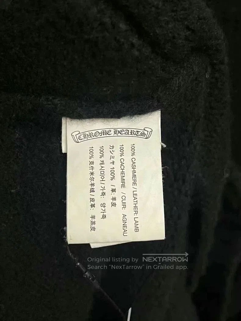 Chrome Hearts Chrome hearts leather silver button cardigan. Size US S / EU 44-46 / 1 - 5 Thumbnail