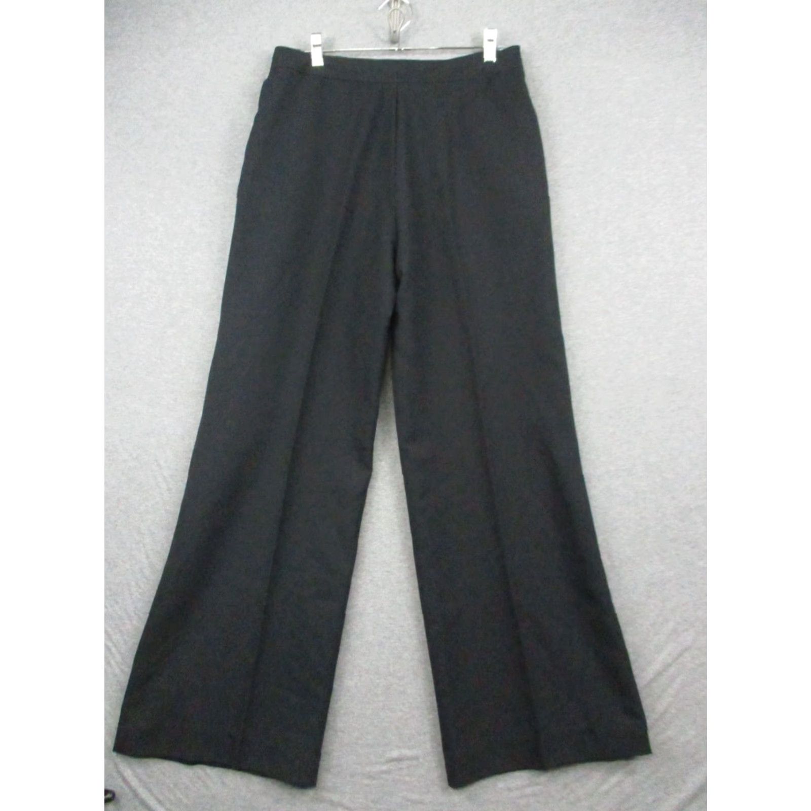 Doublet VINTAGE Sir James Pants Women 14 Black Wide Leg 1970's Double Stitched RARE Size ONE SIZE - 5 Thumbnail