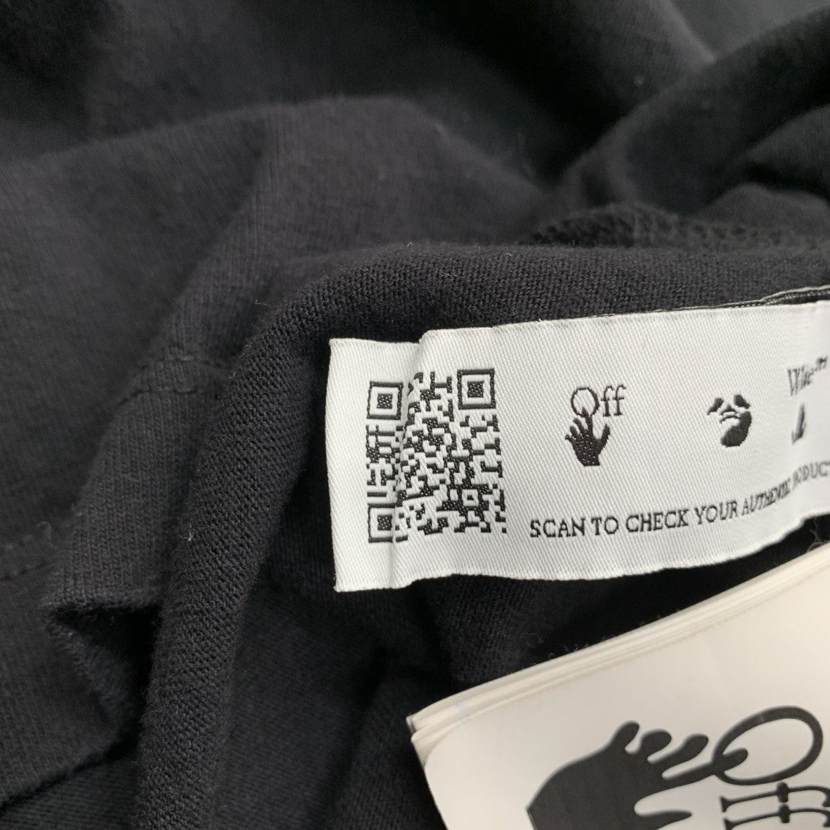 Off-White Off White Large Tee Acrylic Arrows Black T-Shirt Virgil Size US L / EU 52-54 / 3 - 8 Thumbnail