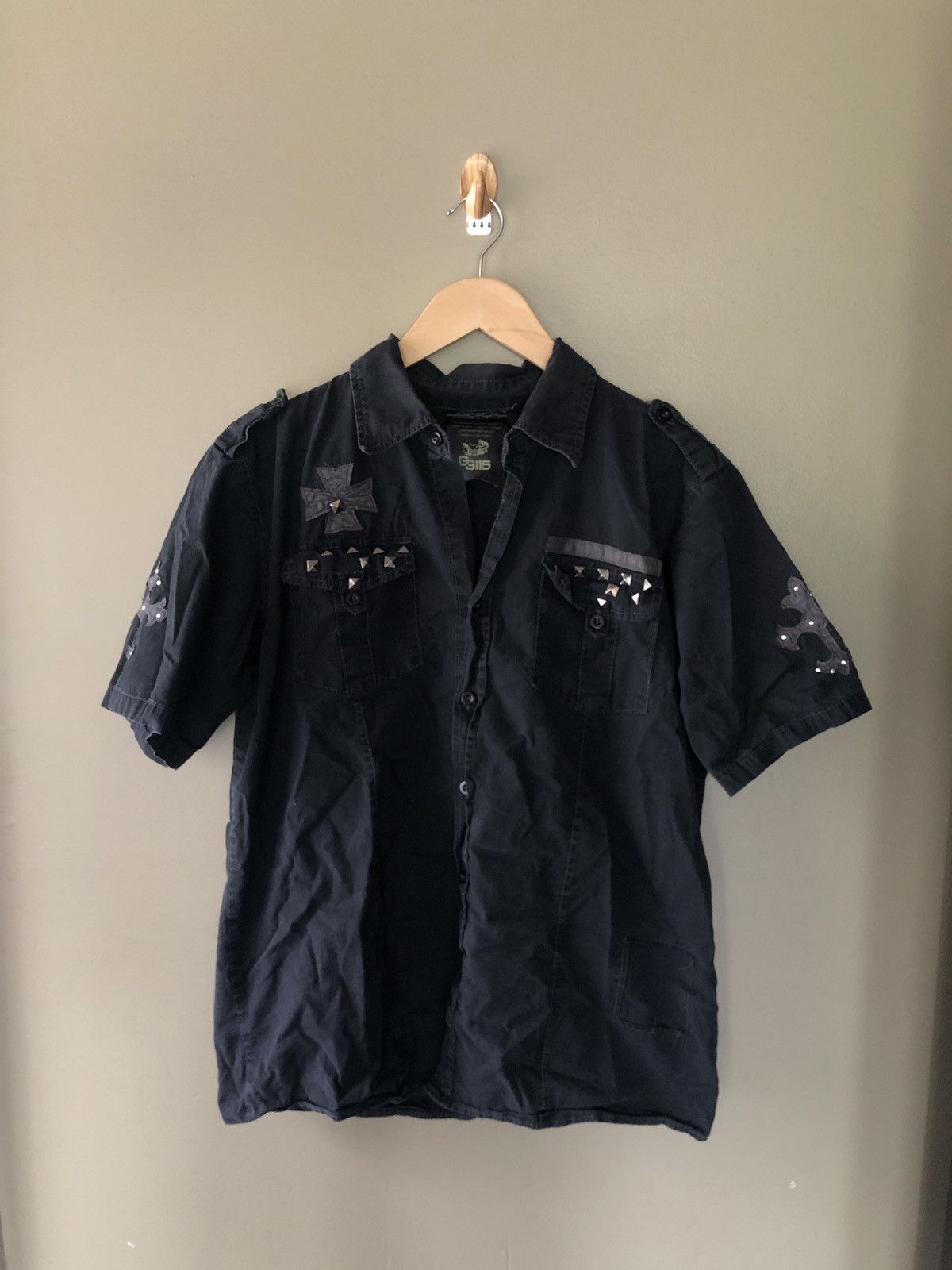 Affliction × Band Tees CRZY Y2K button up cross Affliction type Size US S / EU 44-46 / 1 - 3 Thumbnail