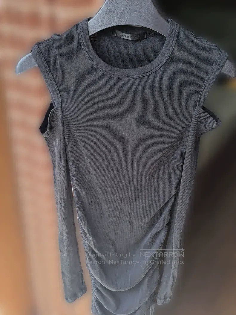 Helmut Lang Helmut Lang Black off-shoulder dress Size XS / US 0-2 / IT 36-38 - 1 Thumbnail