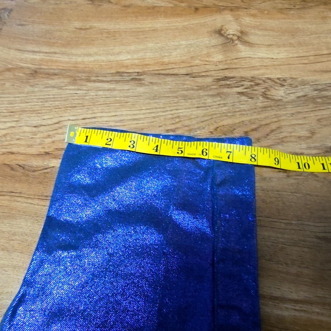 Levi's Levi's Ribcage Straight Ankle Metallic Purple Jeans 24 Size 24" / US 00 / IT 34 - 14 Thumbnail