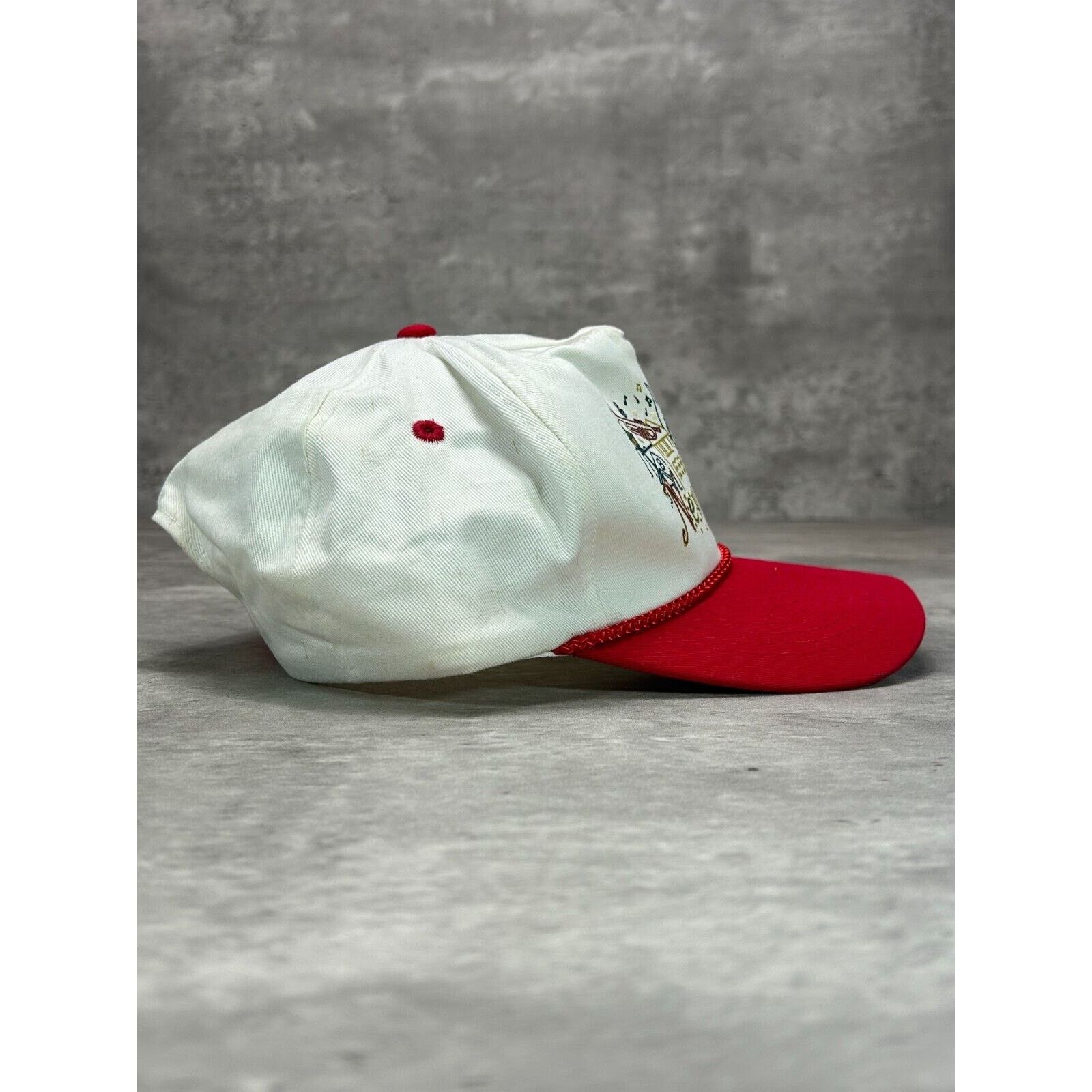 Vintage Vintage New Orleans Louisiana Graphic Snapback Hat OSFA Size ONE SIZE - 3 Thumbnail