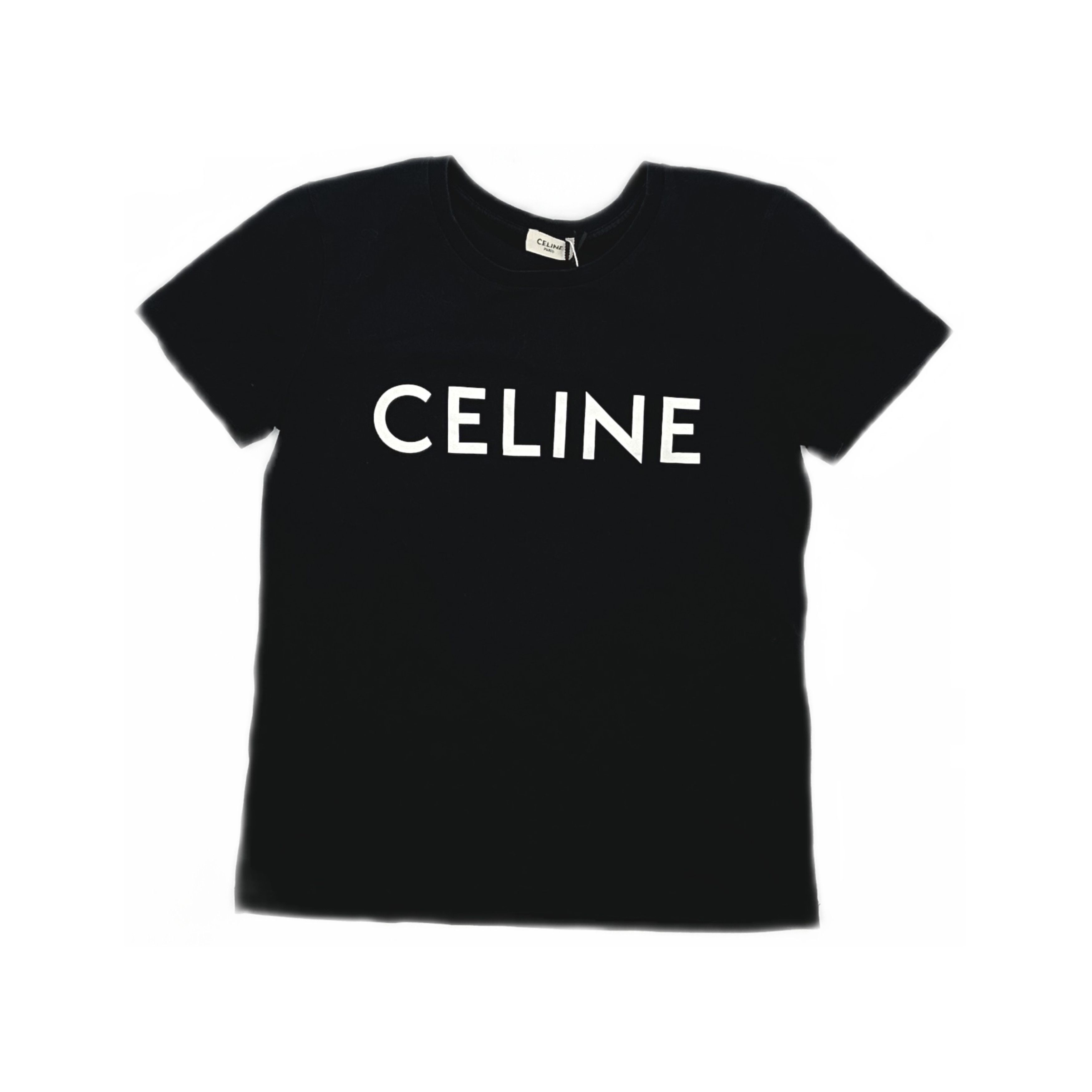 Celine CELINE Logo Print T-Shirt Size XS Size XS / US 0-2 / IT 36-38 - 1 Thumbnail