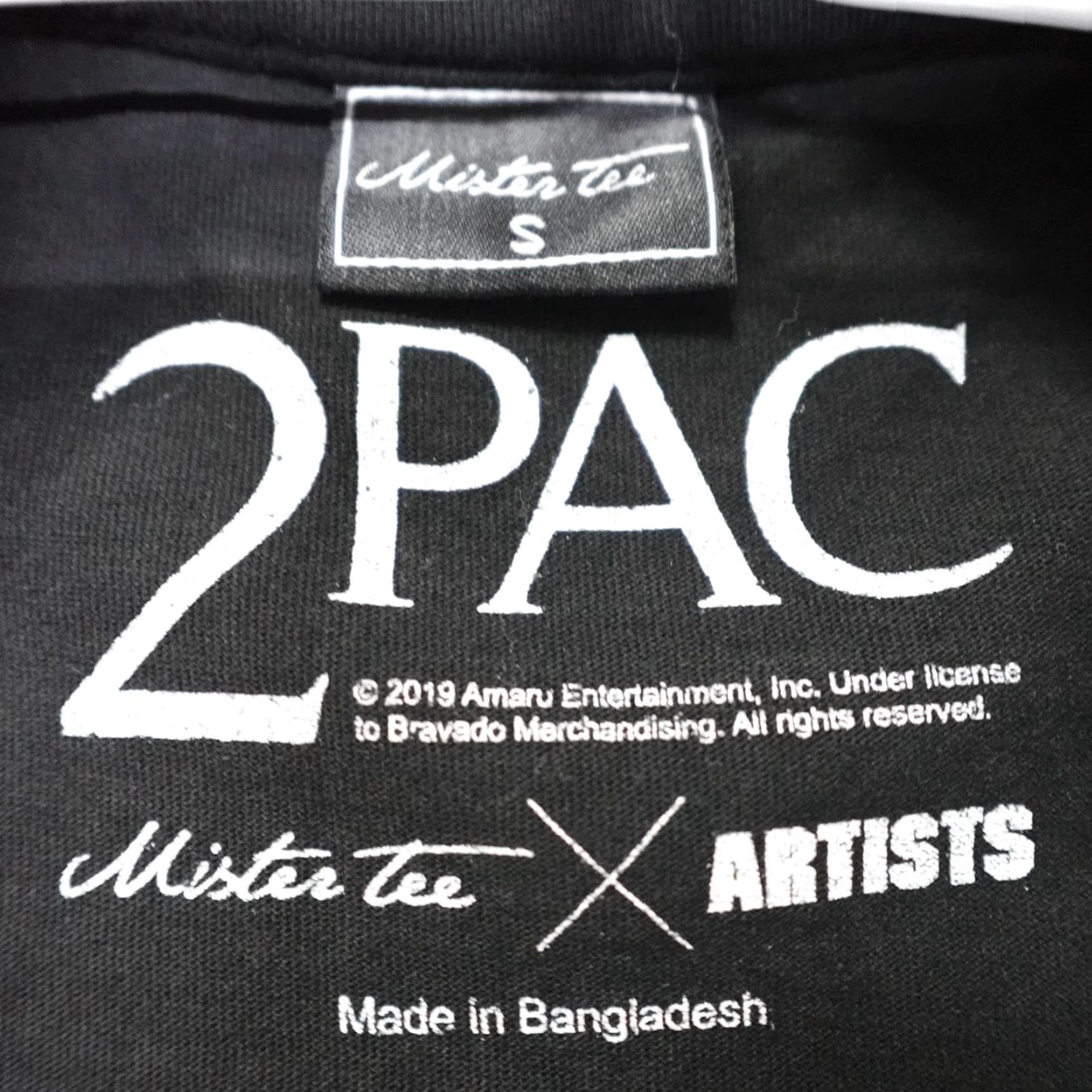 Vintage 2Pac T-shirt Small Black Official Tupac Changes Unisex Shirt Men S Crew Neck Short Sleeve Jersey Flaw Free Vintage? Size US S / EU 44-46 / 1 - 3 Thumbnail