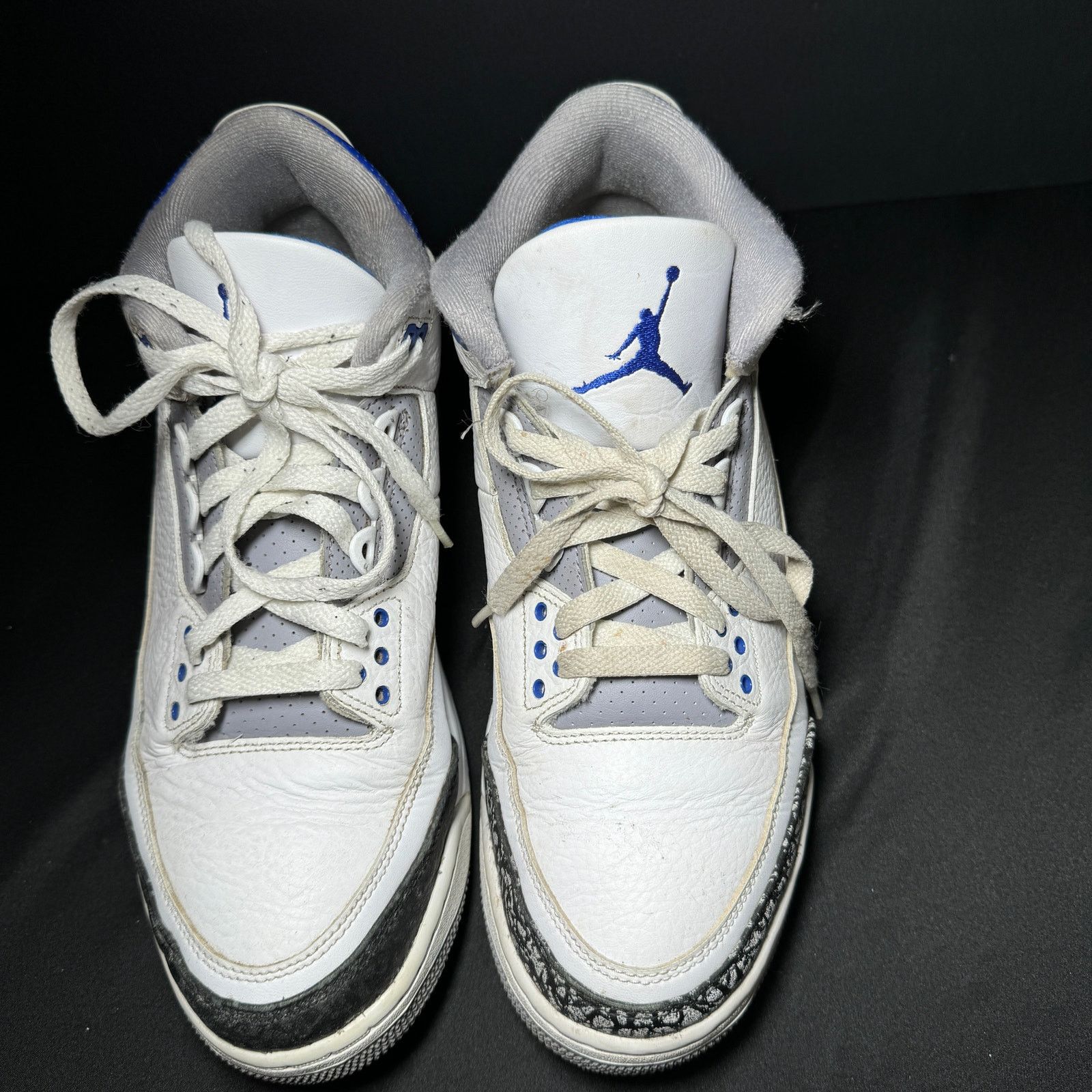 Jordan Brand × Nike Nike Air Jordan 3 Retro Racer Blue Men's Shoes - Size 10.5 Size US 10.5 / EU 43-44 - 3 Thumbnail