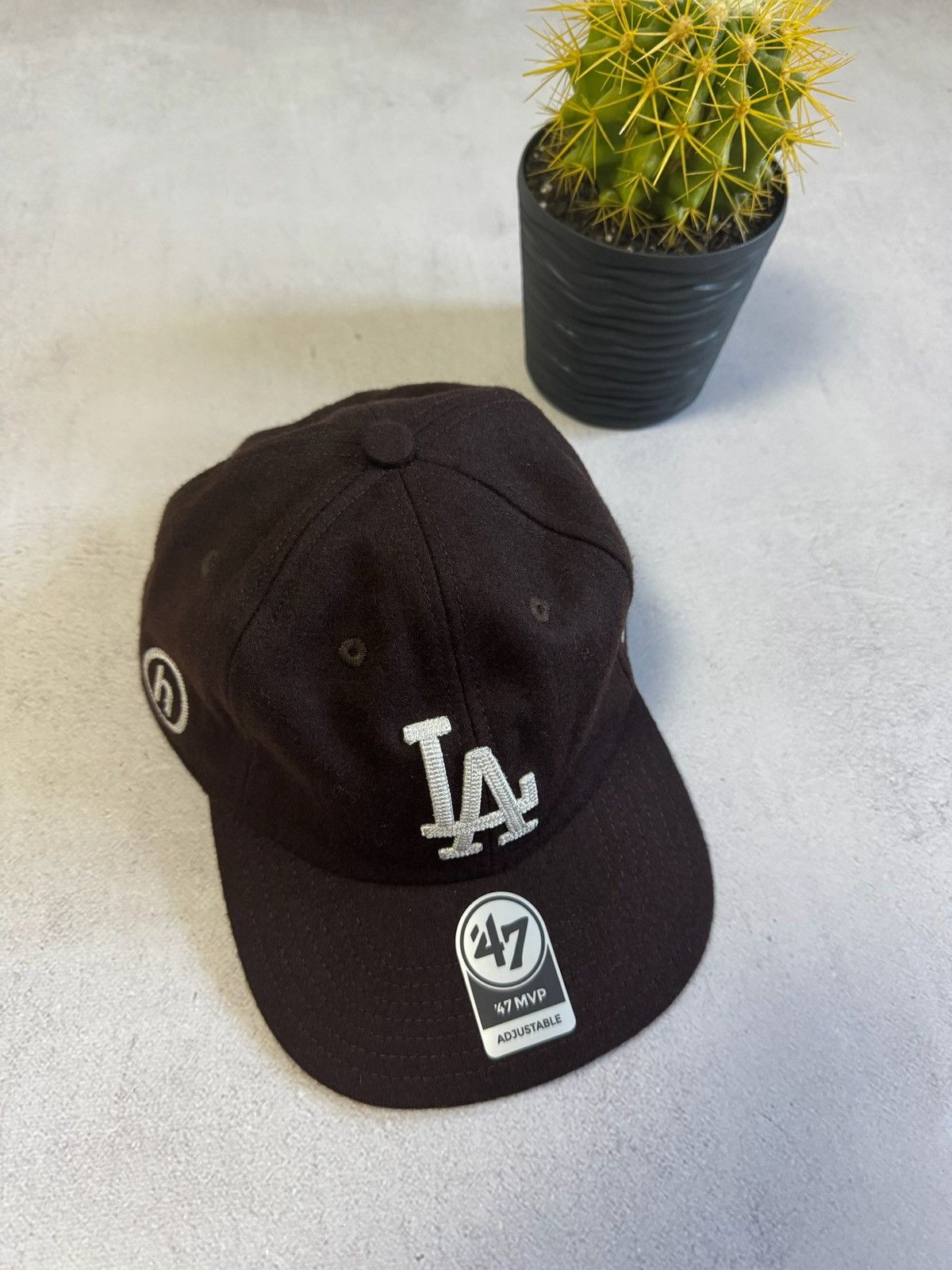 47 Brand LA Forty Seven Cap Hat Brown Rap Size ONE SIZE - 2 Thumbnail