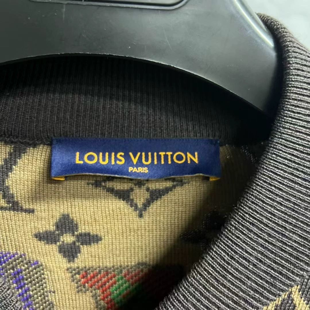 Louis Vuitton louis vuitton brown logo print bomber jacket Size US M / EU 48-50 / 2 - 3 Thumbnail