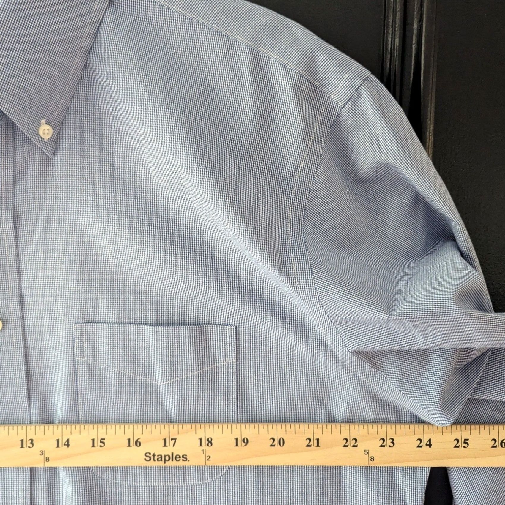 Brooks Brothers Brooks Brothers Regent Non Iron Button-Down Shirt Blue Gingham Men 17.5 4-5 Dress Shirt Long Sleeve Size 17.5 Neck 17.5 in Size US XXL / EU 58 / 5 - 7 Thumbnail