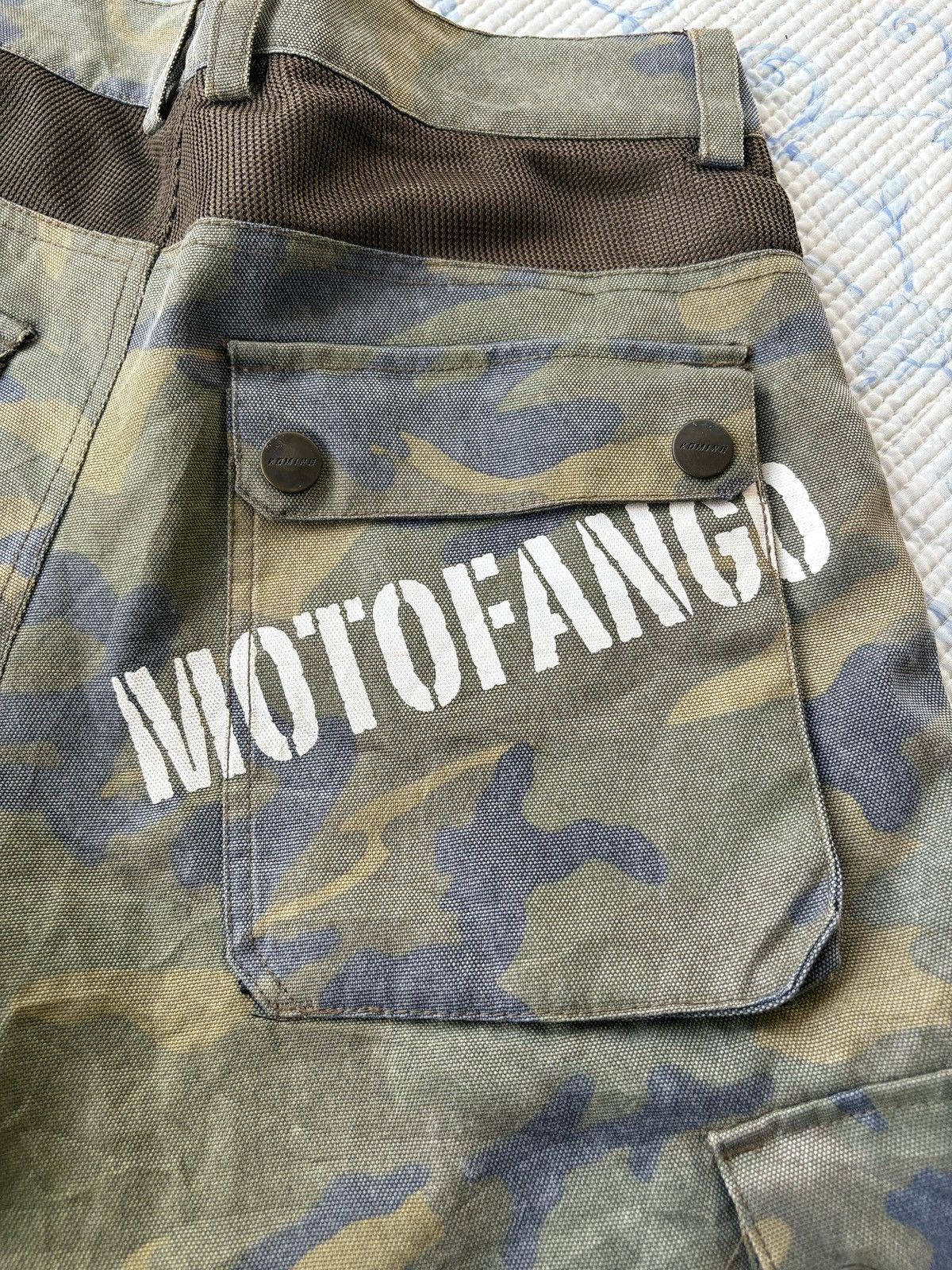 Other Komine Biker Pant Comouflag Cargo Pant Motofango Design Size US 30 / EU 46 - 23 Thumbnail
