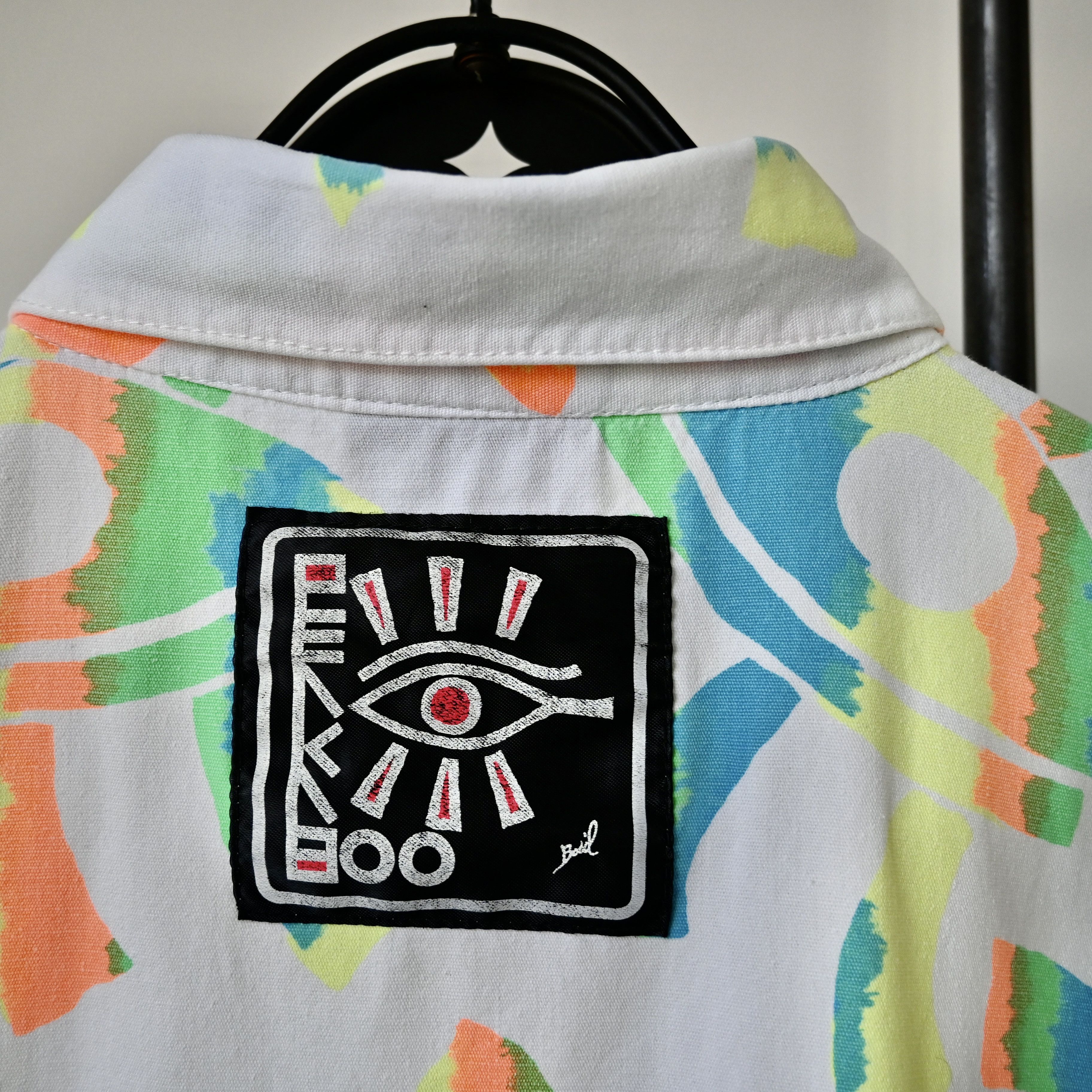 Japanese Brand VTG 1980-1990s PEAKABOO cotton Hawaiian shirt Size US L / EU 52-54 / 3 - 3 Thumbnail