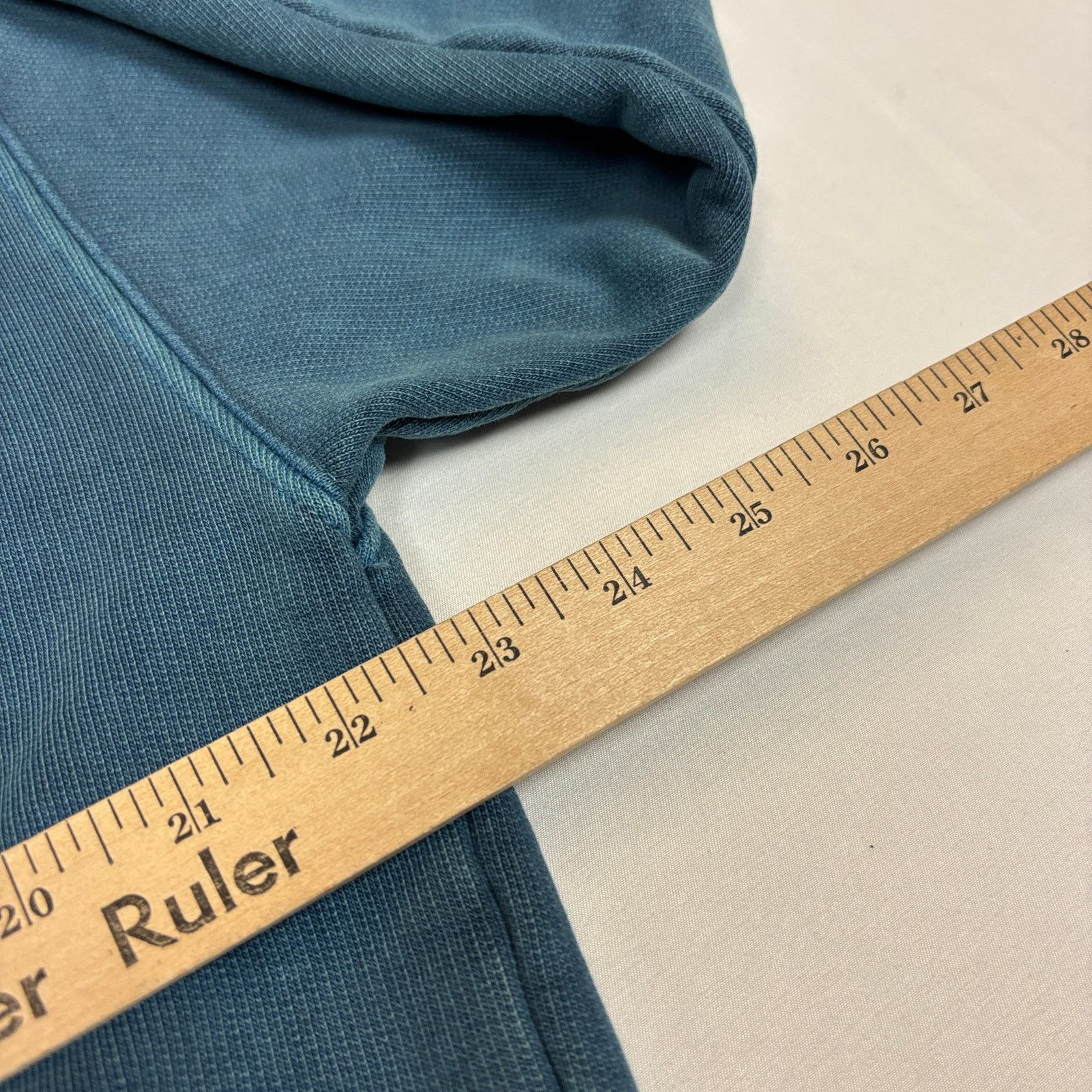 Velour Velour Garments Blue Hoodie XS Organic Cotton Minimalist Size US XS / EU 42 / 0 - 4 Thumbnail
