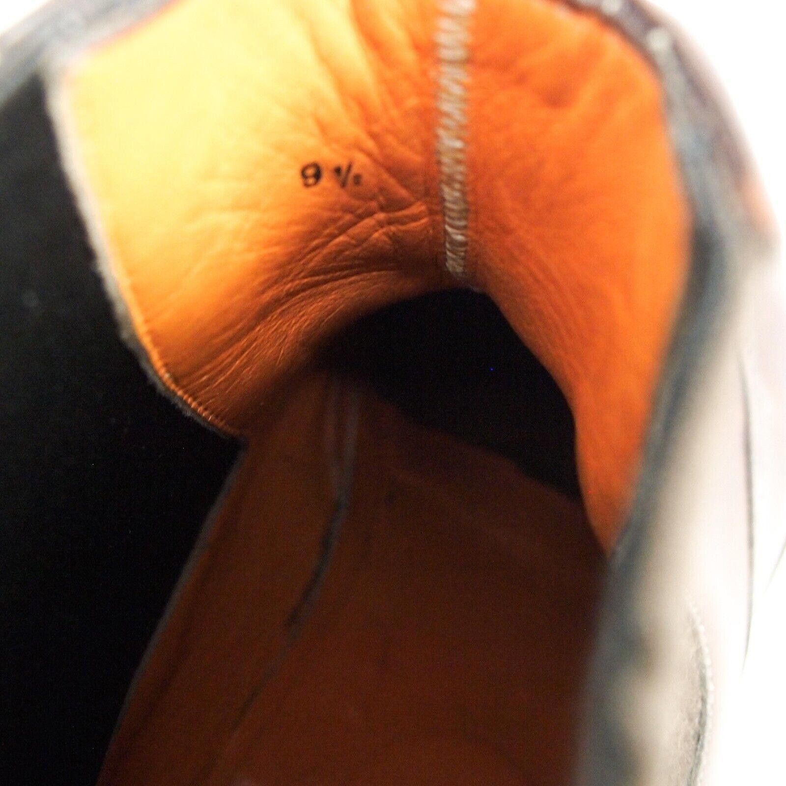Santoni Santoni Chelsea Boots Brown Leather Mens US 10.5 EU 43.5 Size US 10.5 / EU 43-44 - 10 Thumbnail