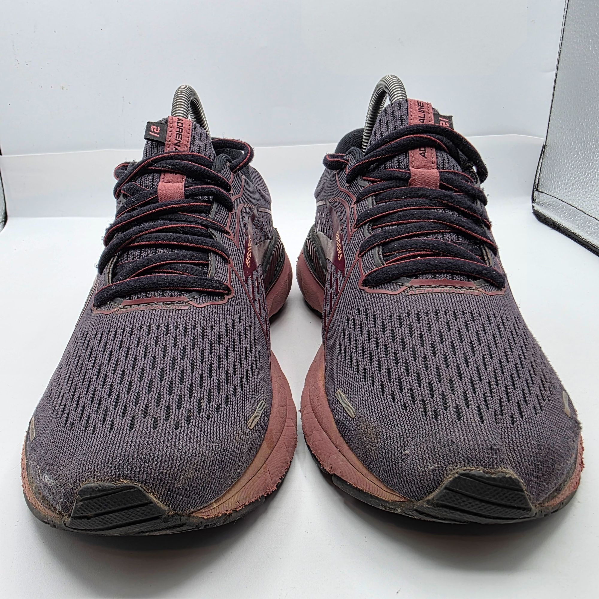 Brooks Brooks Adrenaline 21 Womens Size 8.5 Black Pink Athletic Run Size US 8.5 / IT 38.5 - 2 Thumbnail